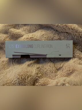 Fahrenheit 1.25” Extra Long Curling Iron White & Lavender